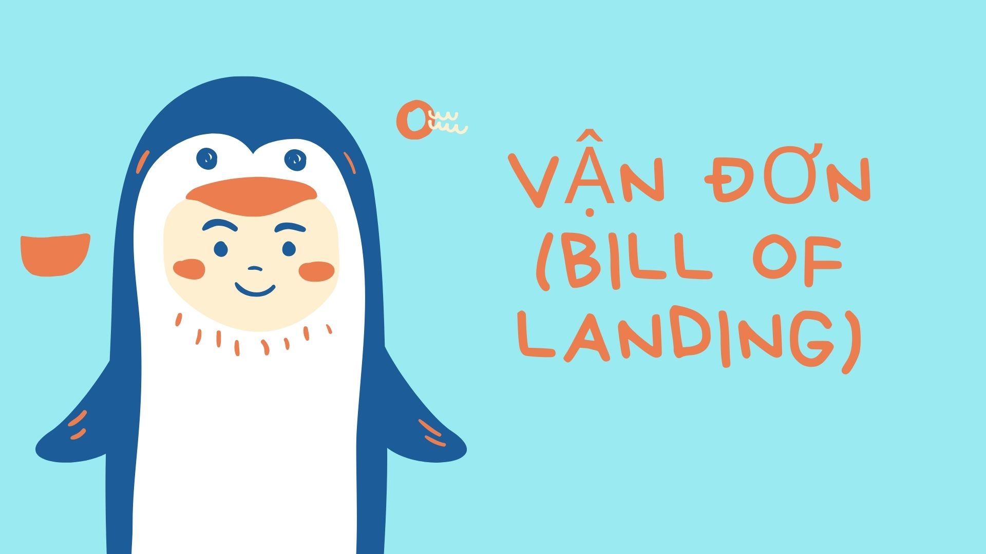 vận đơn - bill of landing