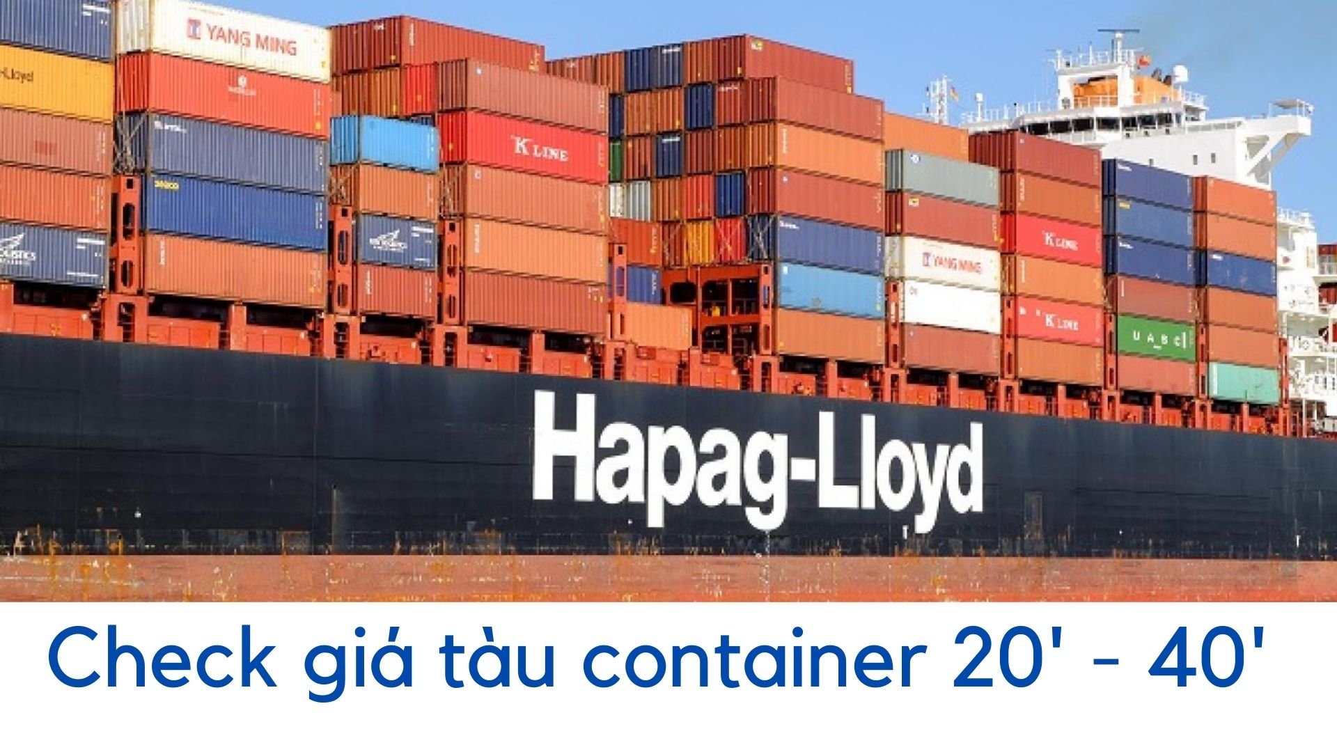 chech giá container đi tàu biển quốc tế